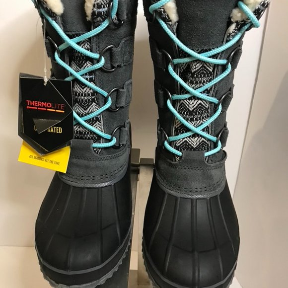 khomba Women's Waterproof Winter Snow Boots size 6 - Picture 6 of 6